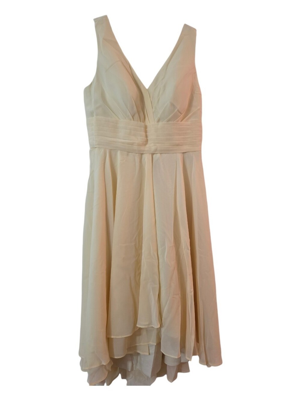 JJ's House Yellow High-Low Dress NWT Size 6 - Picture 2 of 5